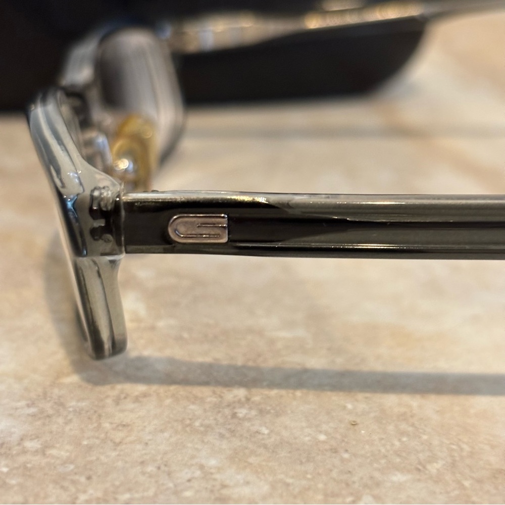 Gucci 145 GG1579 NGW plastic rectangular eyeglasses - Picture 5 of 10
